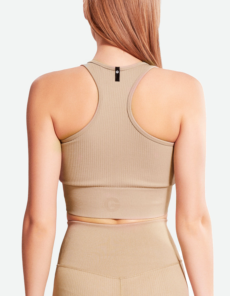 RibSeamless Crop Top Bundle Set