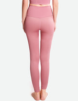 High Waist Tights - Brandied Apricot