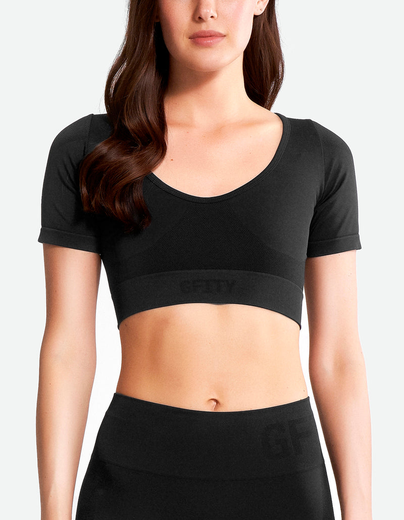 Seamless Crop Top Bundle Set