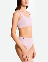 Scoop Neck Bra - Burnished Lilac