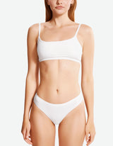 Scoop Neck Bra - Coconut Milk