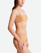 Bandeau Top - Indian Tan