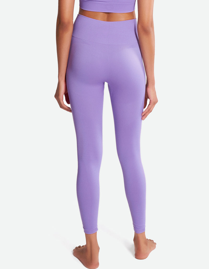 High Waist Seamless Tights - Bougainvillea