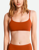 Scoop Neck Bra - Sugar Almond