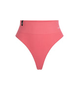 High Waist Fit Seamless Thong - Strawberry Pink