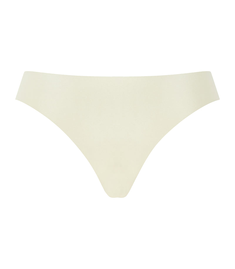 Low Waist Cheeky Thong-Seed Pearl