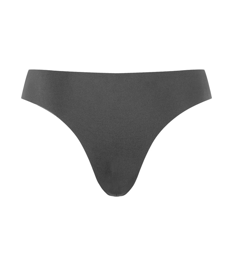 Low Waist Cheeky Thong- Phantom