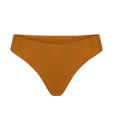 Low Waist Cheeky Thong- Roasted Pecan