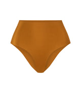 High Waist Full Brief-Roasted Pecan