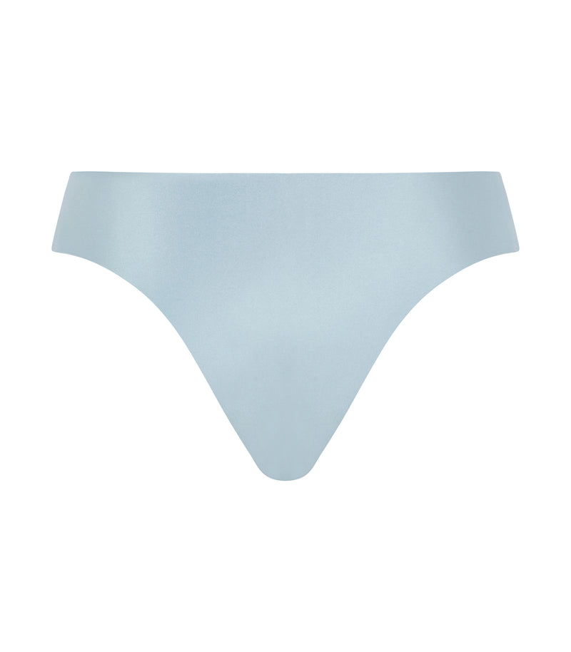 Low Waist Cheeky Thong- Cashmere Blue