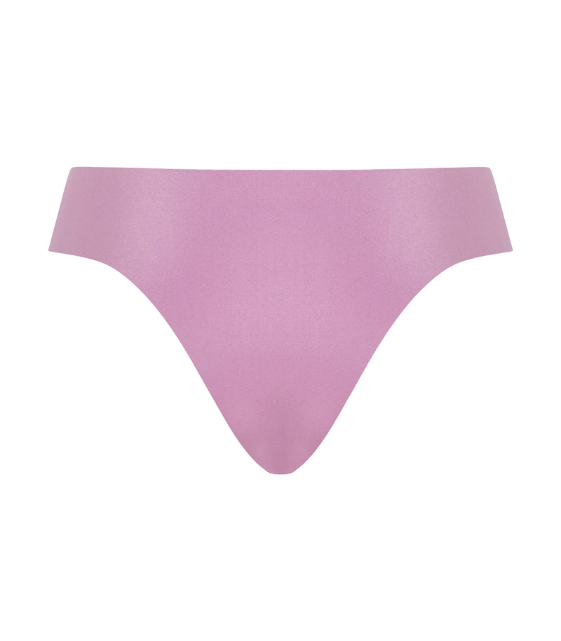 Low Waist Cheeky Thong- Sheer Lilac