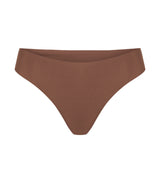 Low Waist  Cheeky Thong- Chocolate