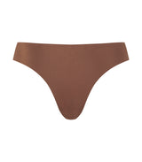 Low Waist  Cheeky Thong- Chocolate