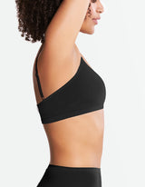 Scoop Neck Bra - Black Beauty