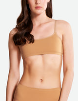 Scoop Neck Bra - Indian Tan