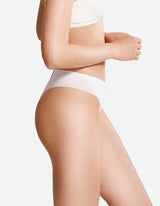 Low Waist Cheeky Thong- Coconut Milk