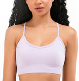 Askılı Crop Top- Lilac