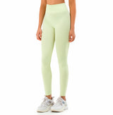 Active High Waist  Seamless Tights-Green