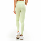 Active High Waist  Seamless Tights-Green