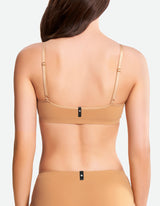 Scoop Neck Bra - Indian Tan