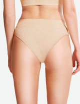 Mid Waist Cheeky - Wheat