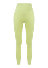 Active High Waist  Seamless Tights-Green