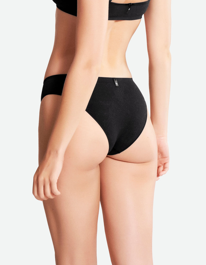 Low Waist Brief - Black Beauty