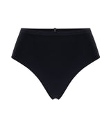 High Waist Full Brief - Black Beauty