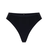 Low Waist Cheeky Thong - Black Beauty