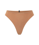 Low Waist Cheeky Thong- Indian Tan