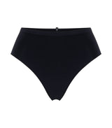 Mid Waist Brief - Black Beauty