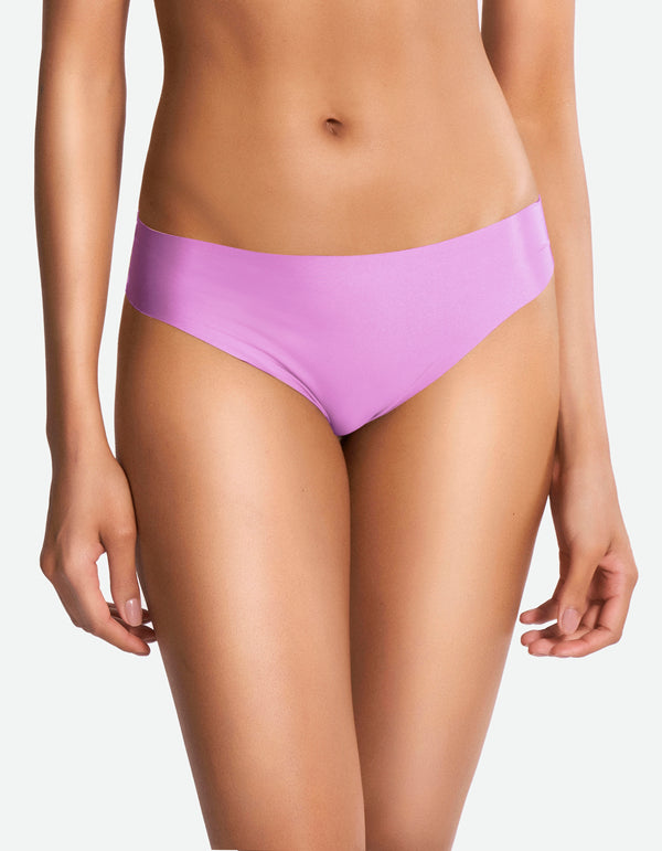 Mid Waist Hipster- Sheer Lilac