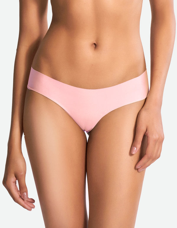 Low Waist Cheeky Thong- Cotton Candy