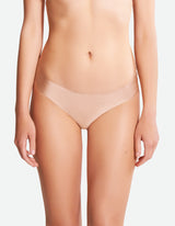 Low Waist Cheeky Thong- Nougat