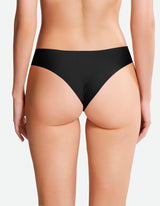 Low Waist Cheeky Thong- Phantom