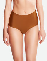 High Waist Full Brief-Roasted Pecan