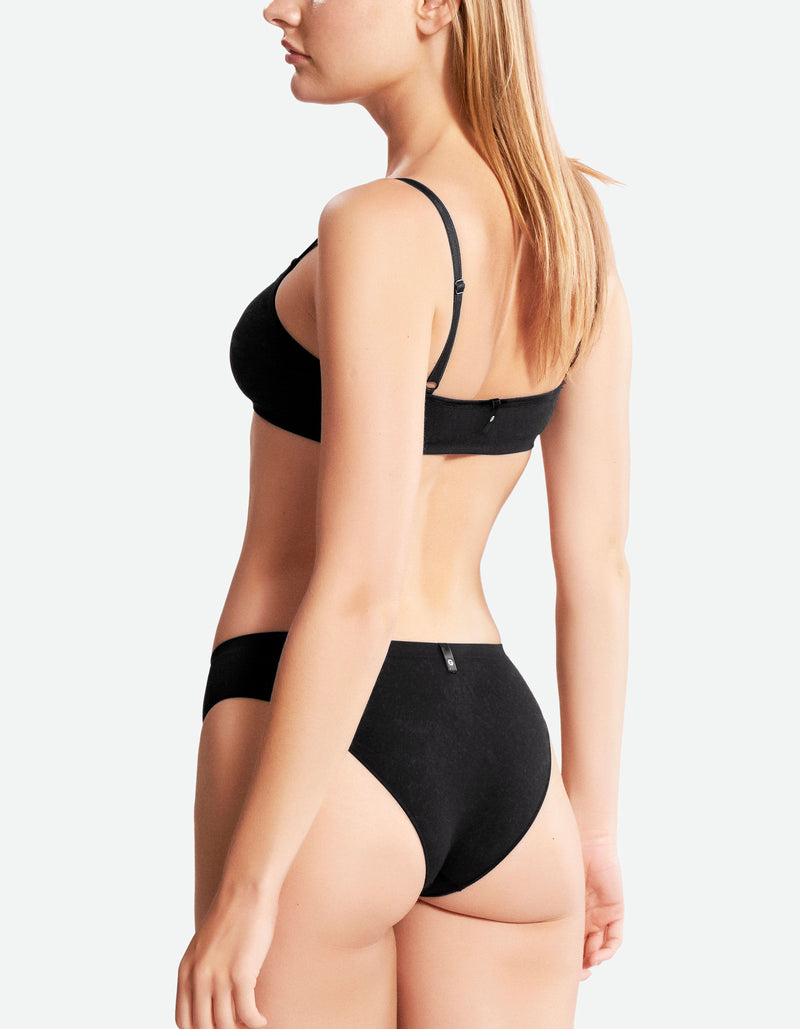 Low Waist Brief - Black Beauty