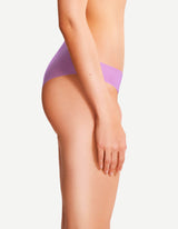 Low Waist Cheeky Thong- Sheer Lilac