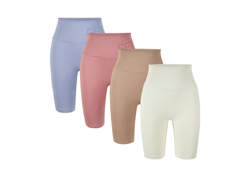 RibSeamless Shorts Bundle Set