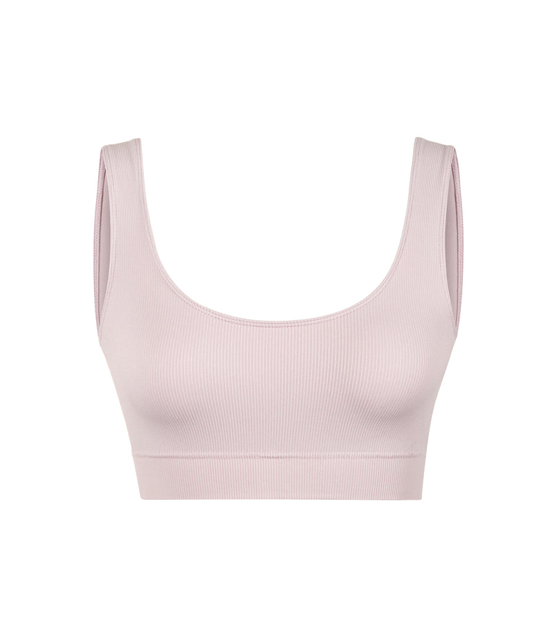 Scoop Neck Bra - Burnished Lilac