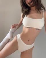 Low Waist Brief - Coconut Milk