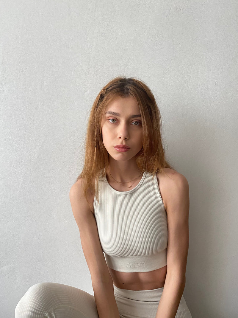 Crop Top - Whisper White