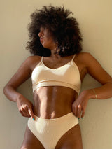 Triangle Bra - Wheat